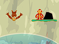 Monkey Cliff Diving, за да играят онлайн