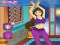 Belly Dancer момиче перфектната рокля нагоре, за да играят онлайн