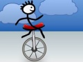 Unicycle предизвикателство, за да играят онлайн